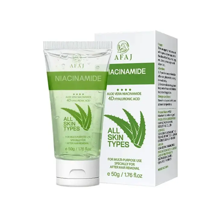 Gel hydratant à l'aloe vera pour le visage, gel aqueux à l'aloe vera pour peaux sensibles, gel à l'a