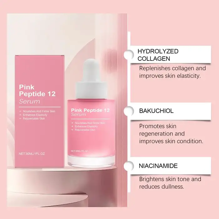 Sérum anti-âge Pink Peptide12 30 ml