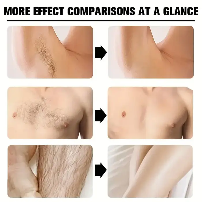 Crème d'épilation pour hommes