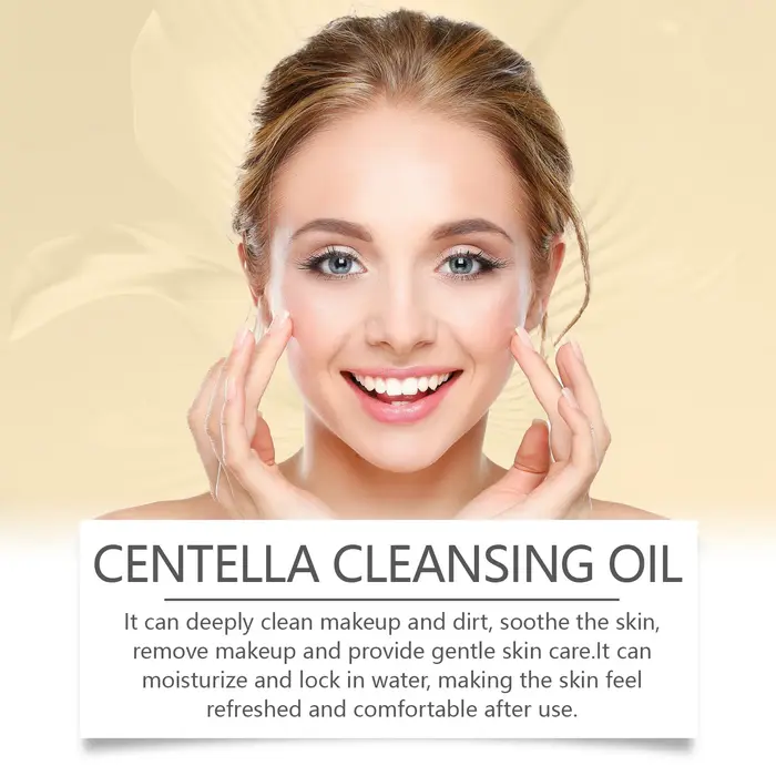 Centella soins du visage Combo démaquillant apaisant doux huile