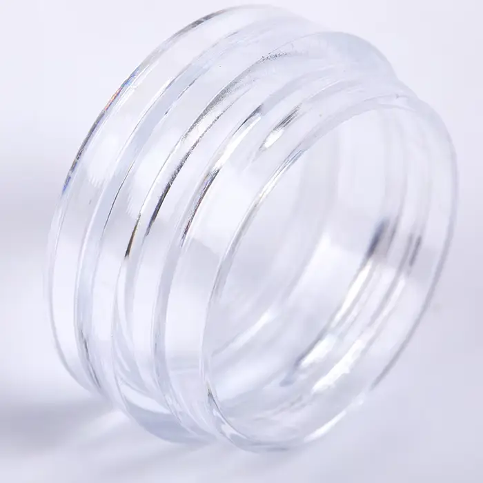 Mini pots cosmétiques transparents 5g pour échantillons de crème