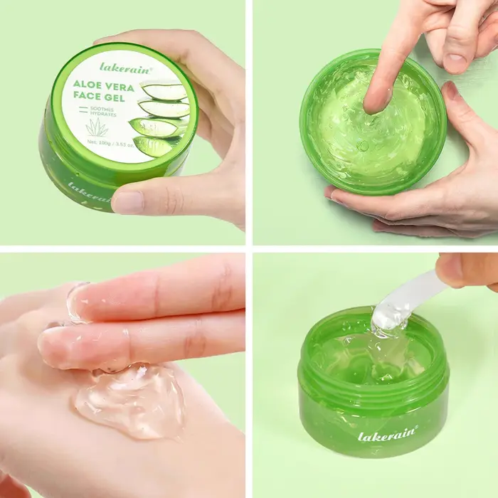 Gel d'aloe vera éclaircissant