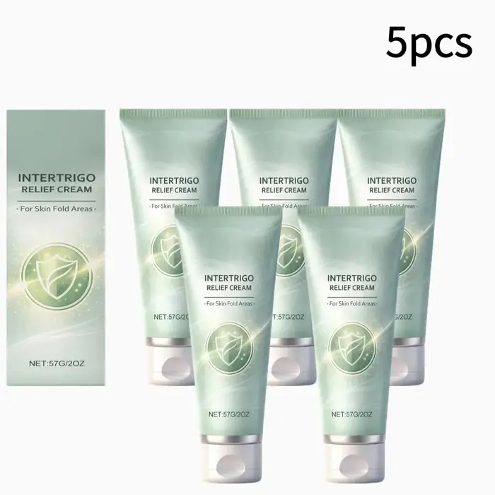 Crème Apaisante Intertrigo Anti-Frottement, Pommade Hydratante Profonde et Apaisante pour les Zones Irritées et les Pliages Cutanés