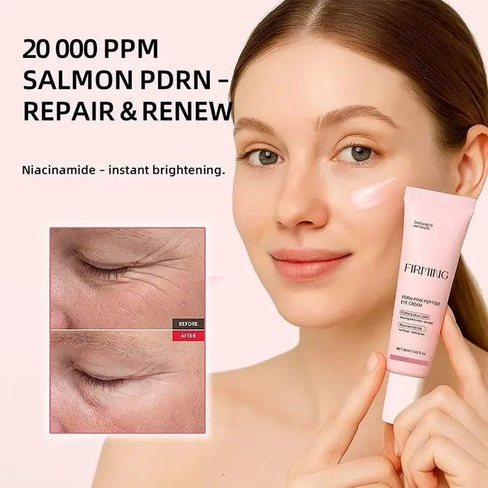 Crème pour les yeux au Peptide rose coréen PDRN
