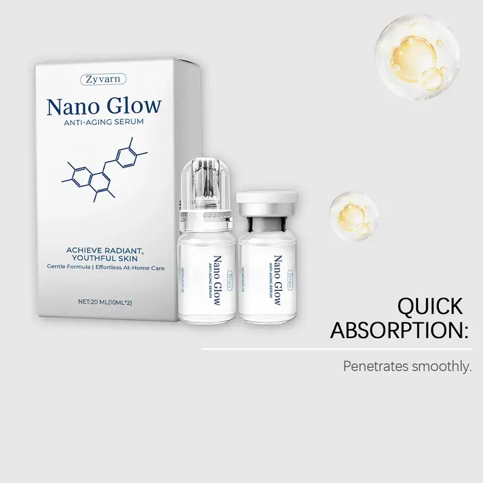 Sérum anti-âge à micro-aiguilles pour affiner les pores