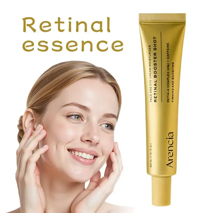 Crème hydratante pour le visage et les yeux Arencia Retinal Booster Shot 30ml avec complexe de rétinol à 2%