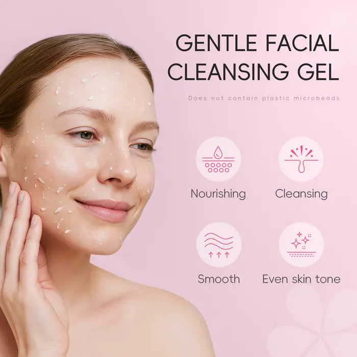 Gel nettoyant LAIKOU Japan Sakura 60g