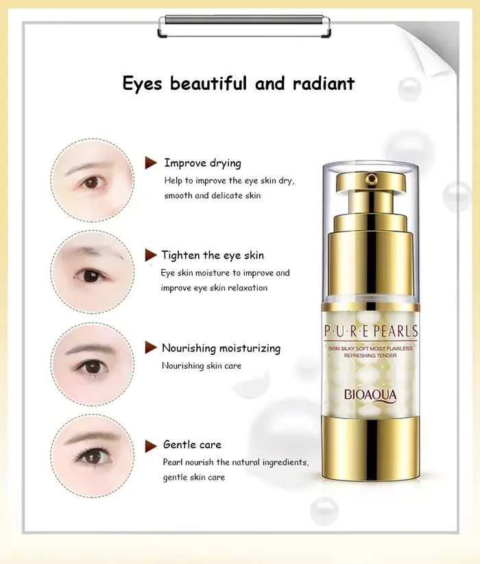 Crème raffermissante pour les yeux BIOAQUA