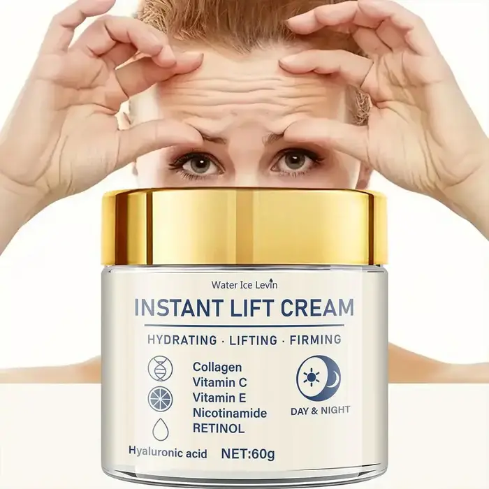Crème pour le visage à effet liftant instantané