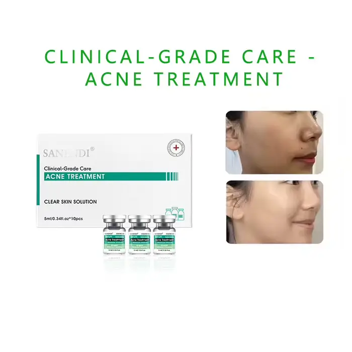 Sérum hyaluronique pour le visage, Lot de 10 pièces, pour hydrater, acide hyaluronique, vitamine C,