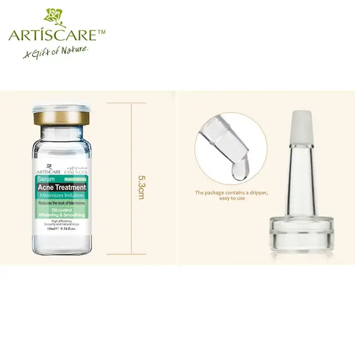 ARTISCARE visage acné sérum dissolvant