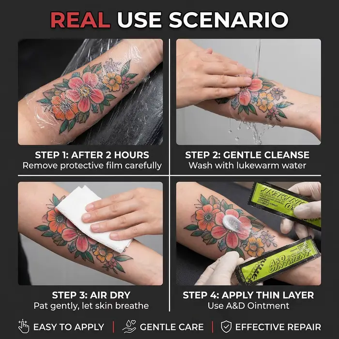 100/50/30/10 pièces crème de soin après tatouage