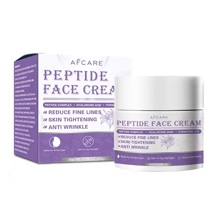 Crème hydratante anti-rides Afcare Peptide, crème pour le visage anti-âge à l'acide hyaluronique, cr