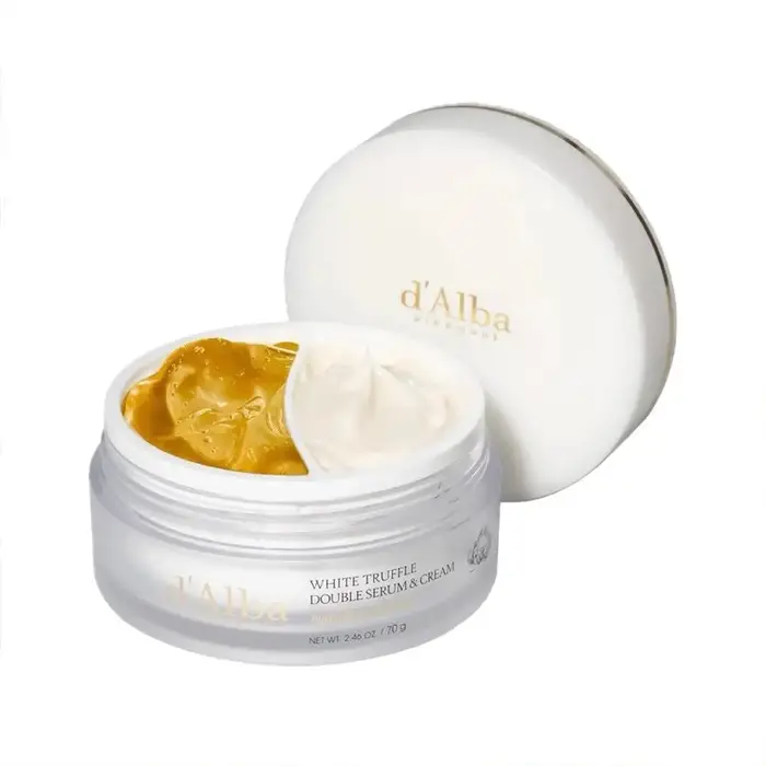 Crème à double effet hydratante, éclaircissante, anti-âge, 2 en 1, crème raffermissante multi-usages
