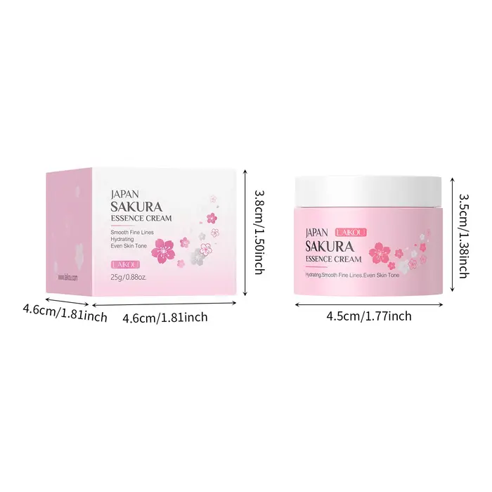 LAIKOU japon Sakura crème à l'essence fleur de cerisier crème pour le visage hydratant lourd amélior