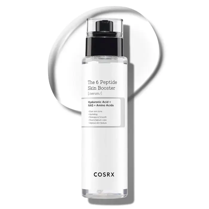 Soin coréen pour la peau : Sérum tonifiant booster 6X aux peptides, Niacinamide et Acide Hyaluroniqu