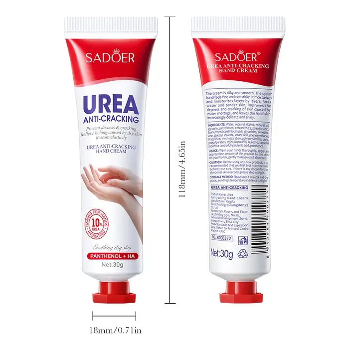 Crème pour les mains anti-fissures à l'urée SADOER