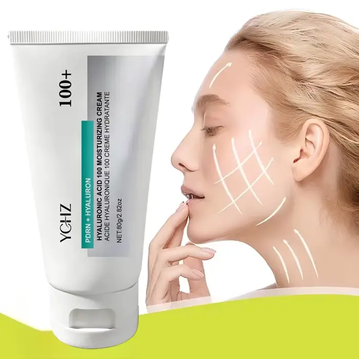 Crème hydratante à l'acide hyaluronique 100%