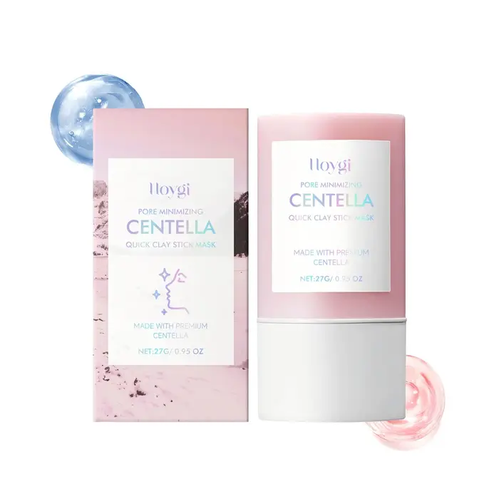Masque en stick à l'argile de Centella purifiant, resserre les pores, élimine les points noirs, hydr