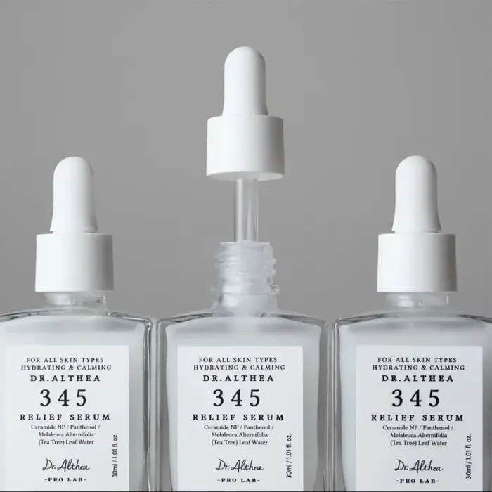 Sérum Apaisant Hydratant Coréen 345 : Essence Visage Réductrice de Rougeurs, Nourrissante et Hydratation Longue Durée pour Soin de la Peau