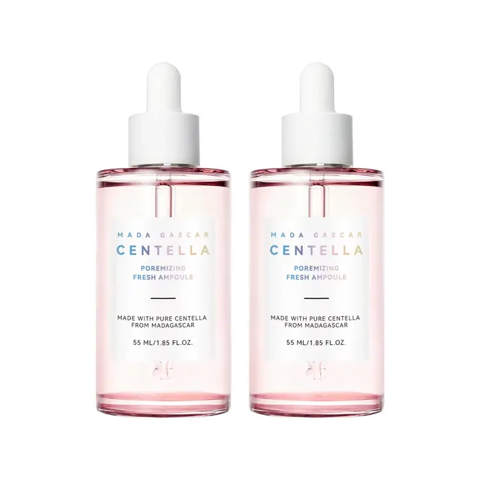 Ampoule apaisante à la Centella 55ml - Extrait de Gotu Kola de Madagascar, apaise les irritations, h
