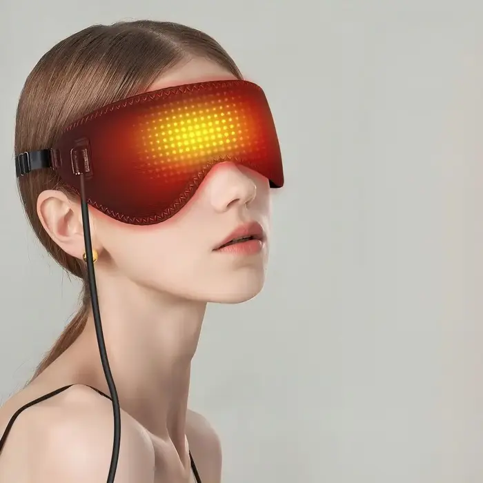 Masque chauffant pour les yeux