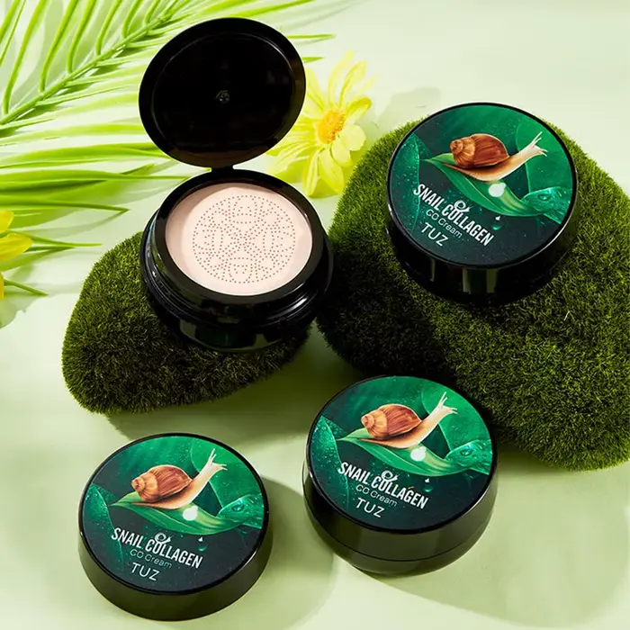 Crème CC au collagène d'escargot