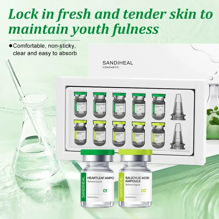 Ensemble de soins de la peau coréen multifonctionnel AQUA HA