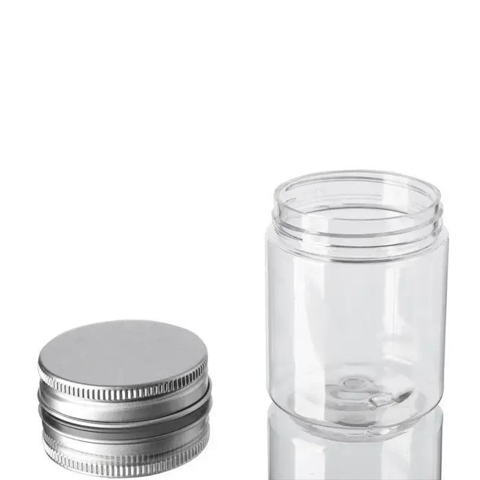 6 pcs/lot 80 ml couvercle en aluminium pots de crème Mini