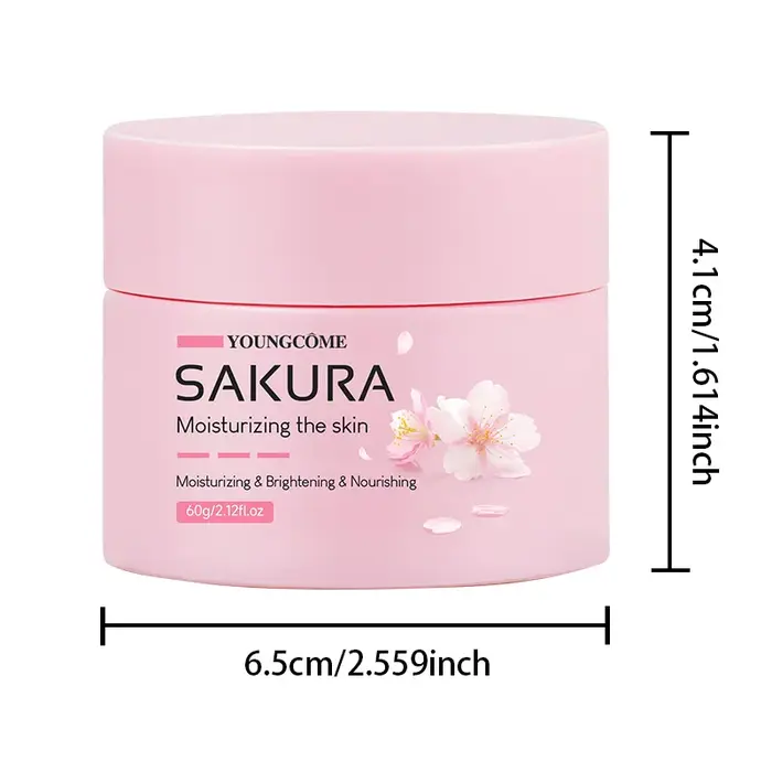 YOUNGCOME Sakura Essence crème fleur de cerisier hydratant pour le visage pour peau sèche et rugueuse Anti-âge Lifting