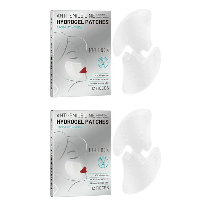 Patch de lignes souriantes pour plis nasolabiaux