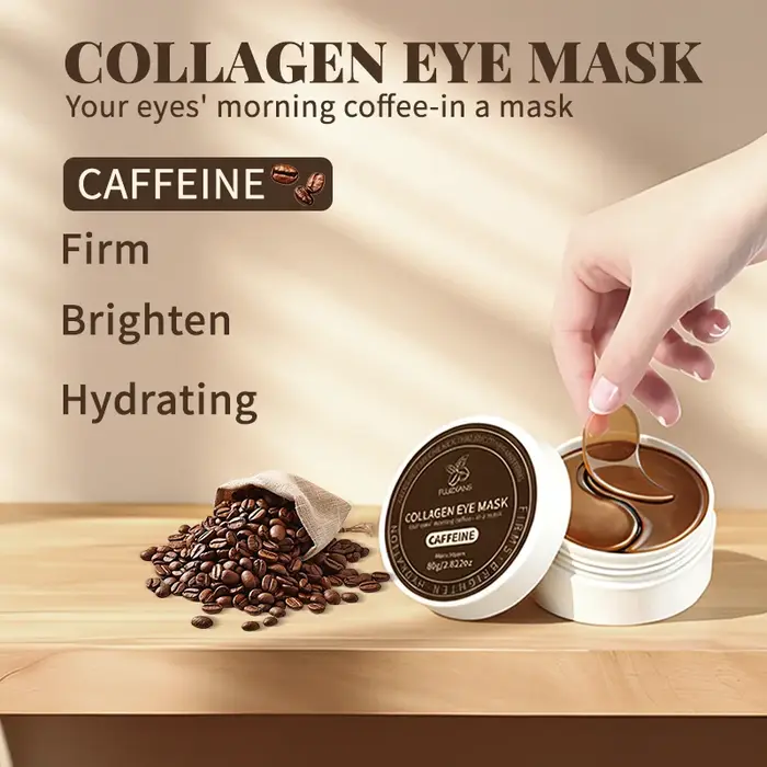 Masque éclaircissant à la caféine pour les cernes et les poches sous les yeux - Réveillez vos