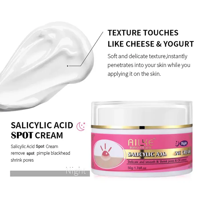AILKE Crème Visage Bio Anti-Acné