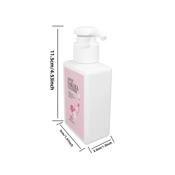 Nettoyant Japonais Sakura - Nettoyant en profondeur aux fleurs de cerisier pour tous types de peau, 