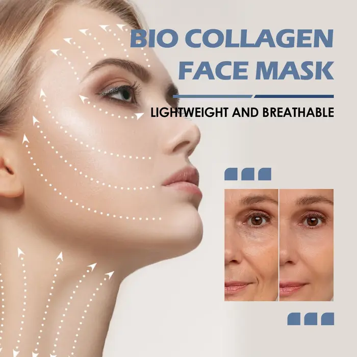 Masque au collagène coréen hydratant pour la nuit