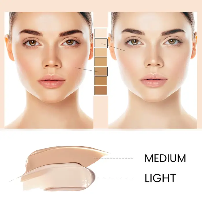 CC – crème de fond de teint naturelle