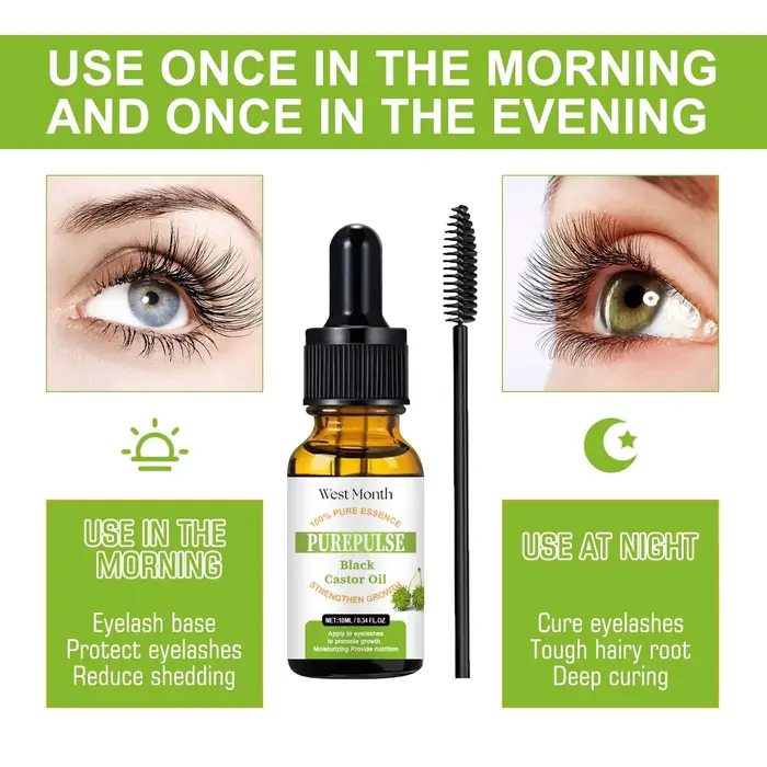 Sérum pour cils 100% naturel pur