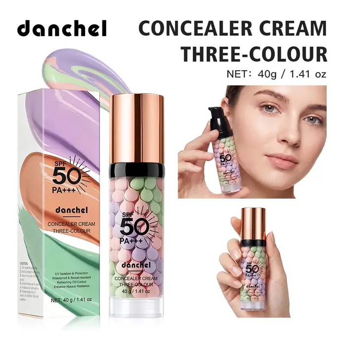Crème Correctrice Solaire 3 Couleurs Hydratante SPF50+ Protection