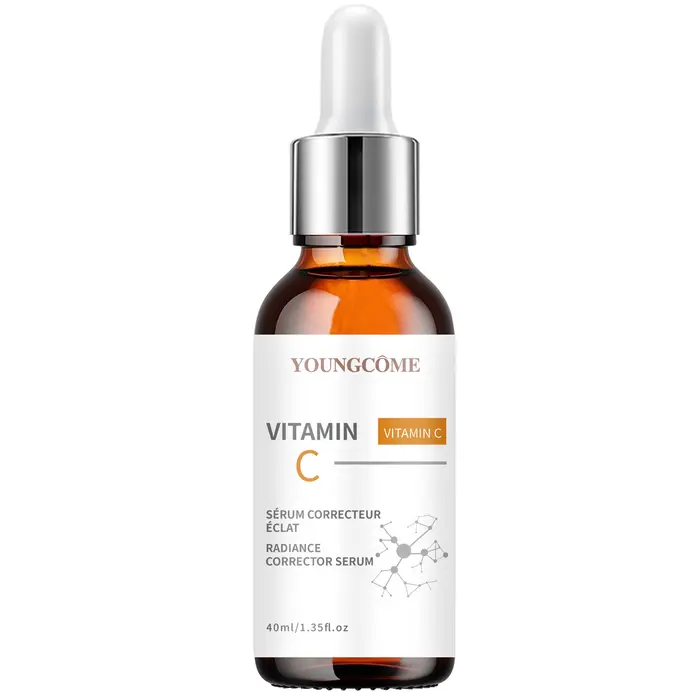 Sérum à la vitamine C, Essence nourrissante quotidienne pour le visage, hydratante et antioxydante,