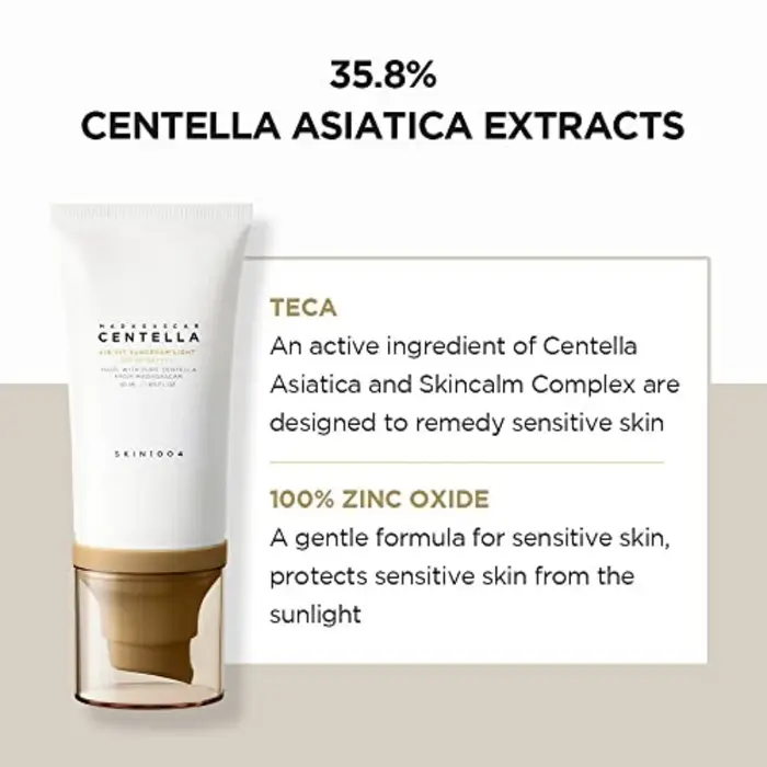 Crème solaire SKIN1004 Madagascar Centella Air-Fit SPF30