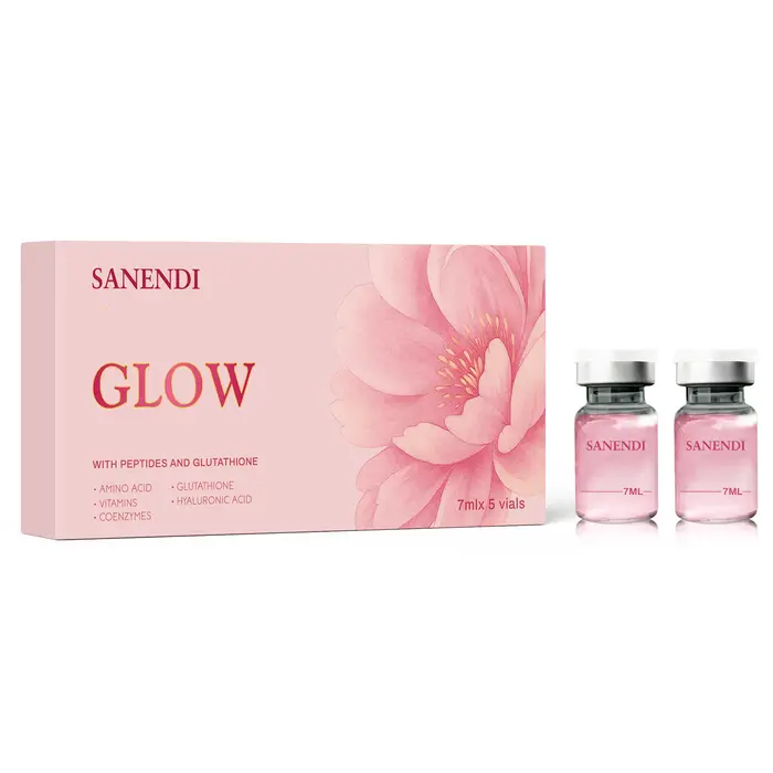 Sérum Der.pen SANENDI Rose Pink PDRN Soin Visage ADN de Saumon Peptide Booster Cutané pour Femme Bea