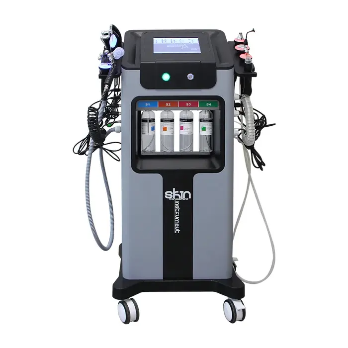 AOKO New10IN 1 Hydro Dermabrasion Aqua Peeling ultrasons soins du visage Injection d'oxygène rajeunissement de la peau