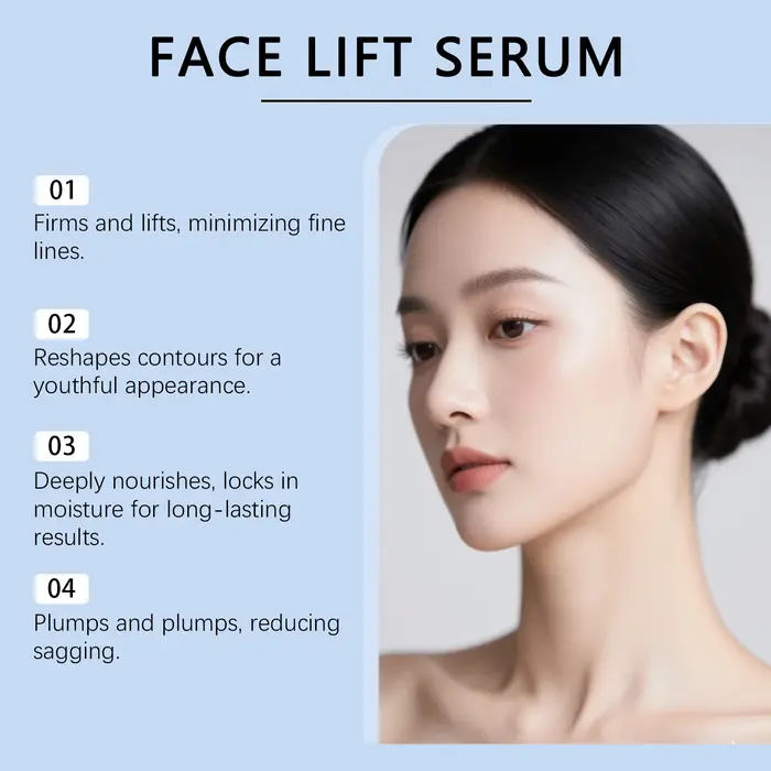 Sérum liftant instantané pour le visage