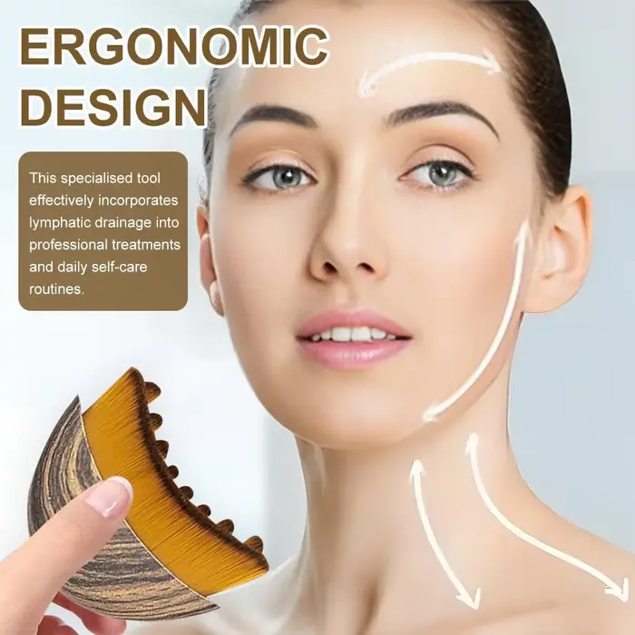Brosses de nettoyage du visage pour drainage lymphatique
