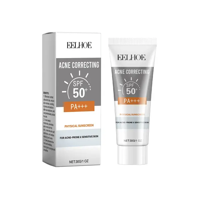 Crème solaire d'hydratation profonde SPF 50 + crème blanchissante UV outil de soin de la peau hydrat
