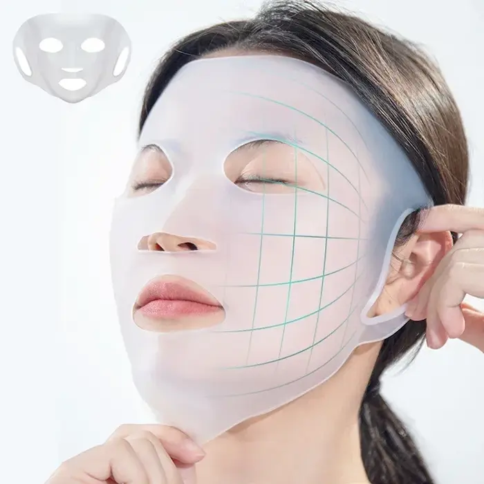 Masque facial suspendu en Silicone