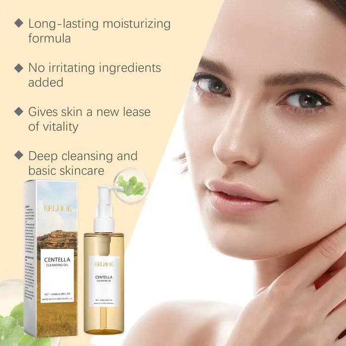 Centella soins du visage Combo démaquillant apaisant doux huile