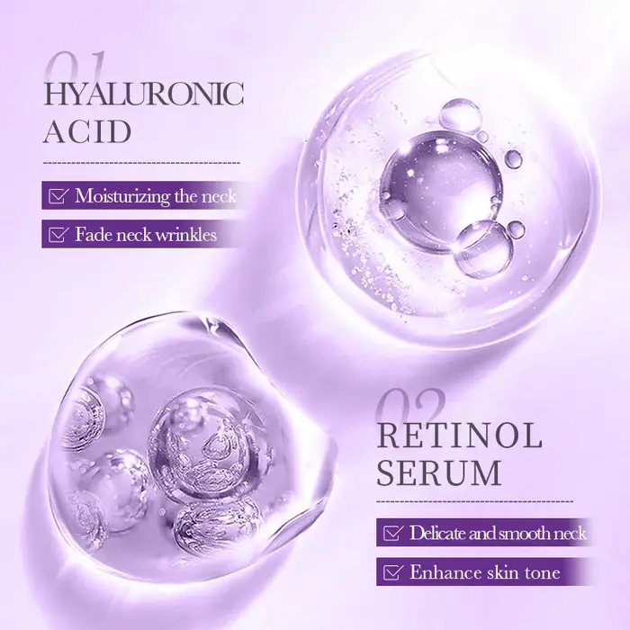 SADOER collagène raffermissant cou crème Lifting hydratant éclaircissant Message rouleau cou beauté