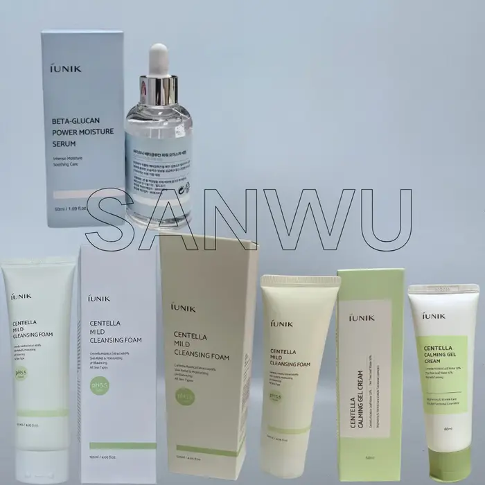 Ensemble de soins hydratants profonds IUNIK Corée