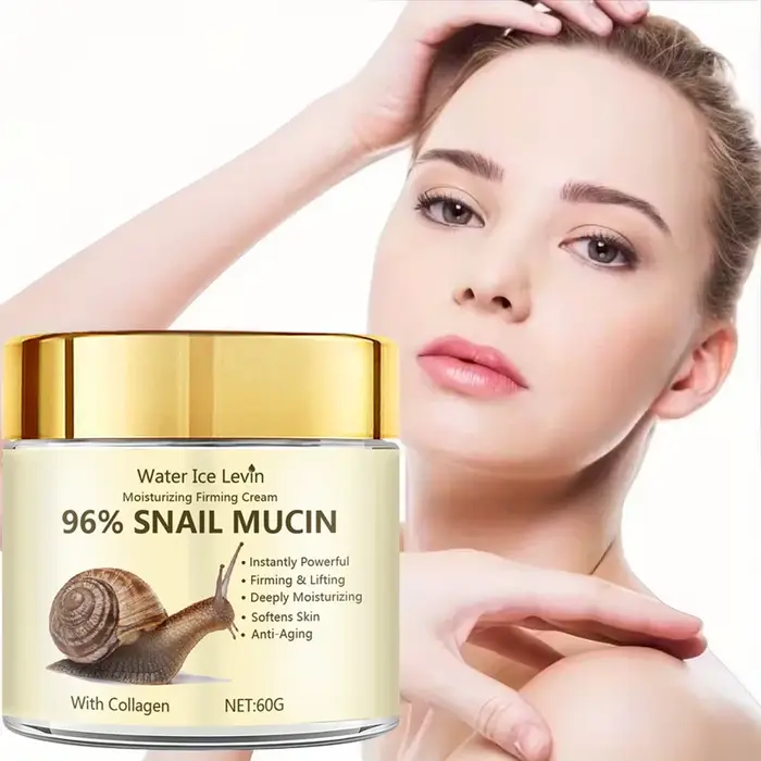 Crème raffermissante hydratante à 96 % de mucine d'escargot au collagène